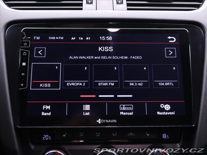 Škoda Octavia RS 2,0 TSI RS 162kW DSG 1.Ma 2015