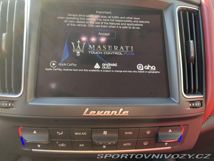 Maserati Levante Levante S, 316KW, VÝBAVA 2017