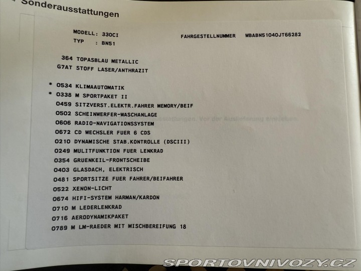 BMW 3 E46 330Ci M packet II 2002