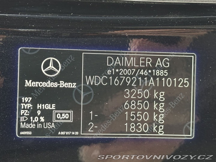Mercedes-Benz Ostatní modely GLS 3,0 243kW 4M AMG BRABUS 7 2020