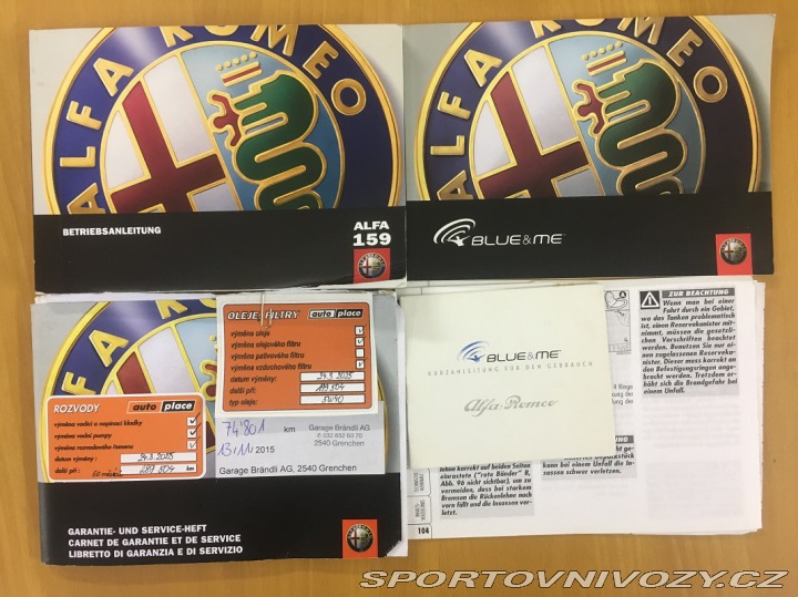 Alfa Romeo 159 1.8TBi - REZERVACE 2010