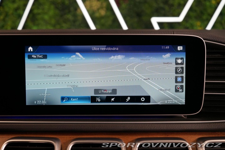 Mercedes-Benz Ostatní modely GLS 400d 4M AMG Tažné Burm Pa 2021