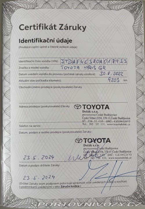 Toyota Yaris GR 2022