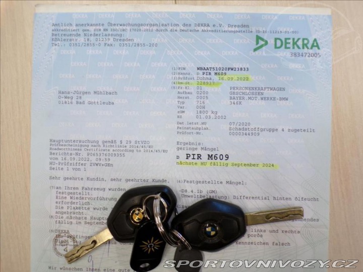 BMW 3 1,8 316i,KLIMATIZACE 2002