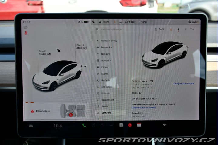 Tesla Model 3 LONG RANGE SoH 92% TAŽNÉ 2020