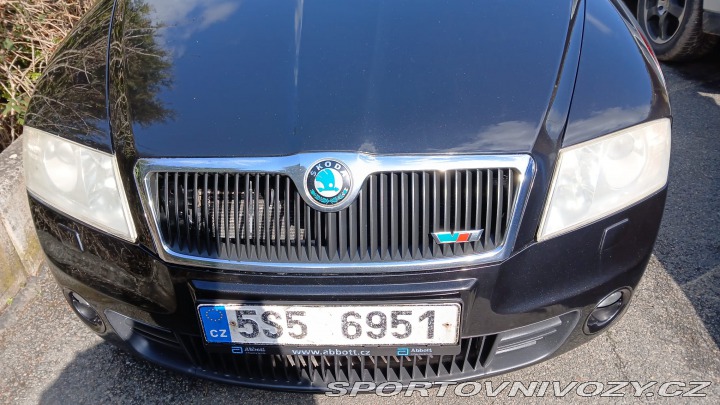 Škoda Octavia RS 2 Combi TFSI 200 koní ČR 2009