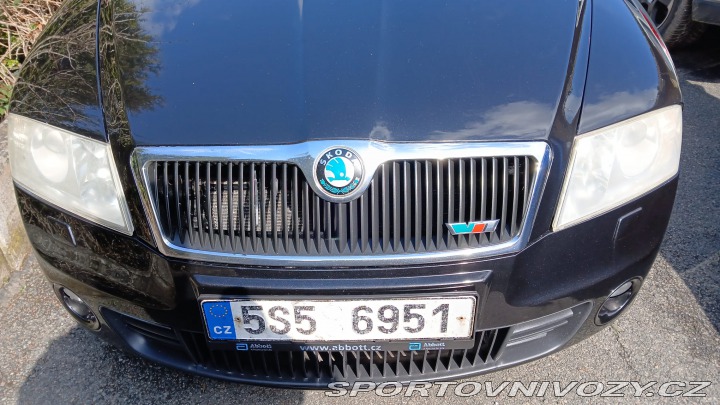 Škoda Octavia RS 2 Combi TFSI 200 koní ČR 2009
