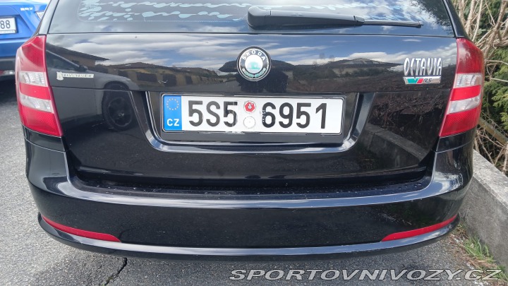 Škoda Octavia RS 2 Combi TFSI 200 koní ČR 2009