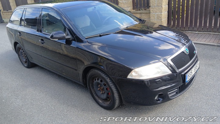 Škoda Octavia RS 2 Combi TFSI 200 koní ČR 2009
