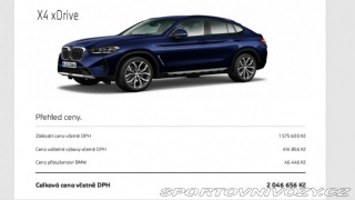 BMW X4 M p., 4x4, pův. cena 2mil 2023