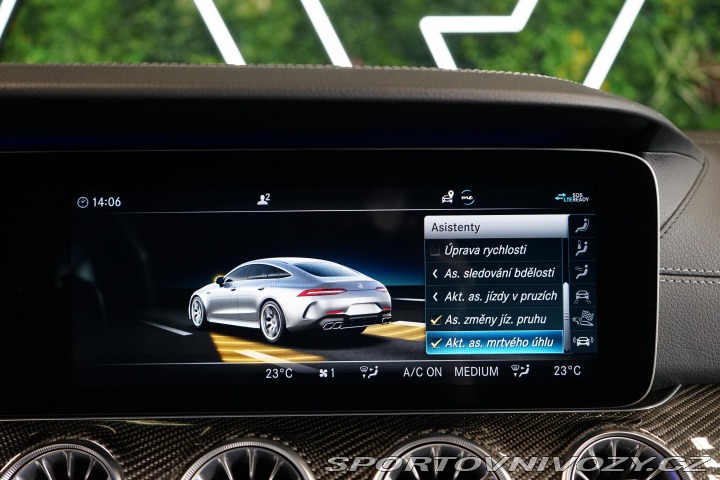 Mercedes-Benz AMG GT 63 S 4Matic+ Burm Masáž M 2020