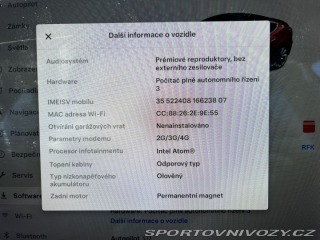 Tesla Model 3 SR PLUS BLACK SPORT 2019