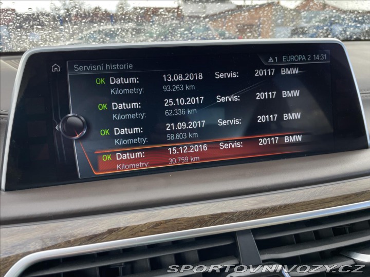 BMW 7 4,4 750i xDrive Laser*Sof 2016
