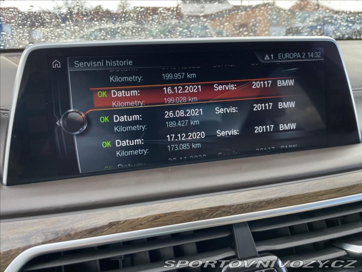 BMW 7 4,4 750i xDrive Laser*Sof 2016