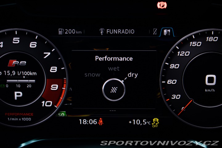 Audi R8 performance quattro, PPF 2021