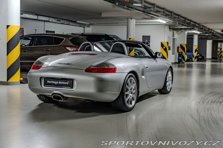 Porsche Boxster 2.7 986 manuál, hardtop 2000