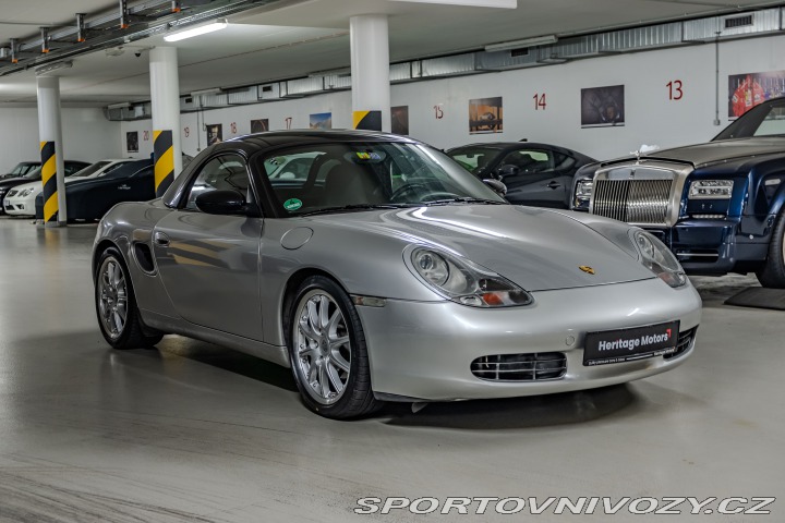 Porsche Boxster 2.7 986 manuál, hardtop 2000