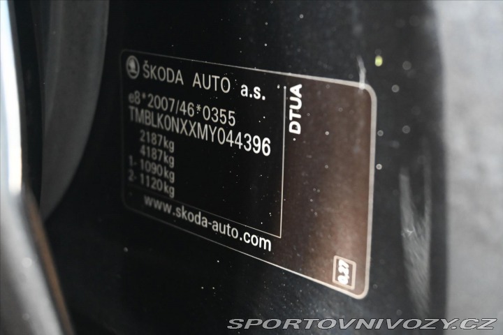Škoda Octavia RS 2,0 TDI RS 147kW 4x4 DSG 2021