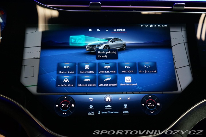 Mercedes-Benz Ostatní modely EQE 43 AMG 4M Masáž HyperScre 2022