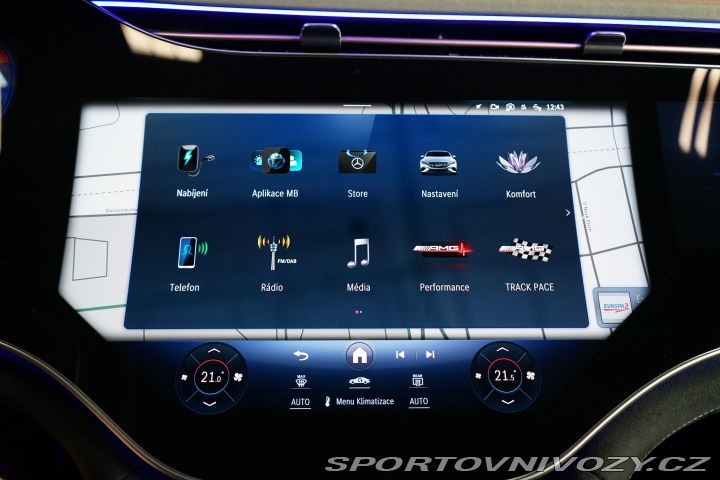 Mercedes-Benz Ostatní modely EQE 43 AMG 4M Masáž HyperScre 2022