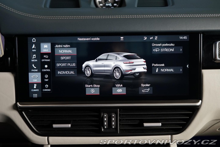 Porsche Cayenne Turbo Coupé Burmester Zár 2019