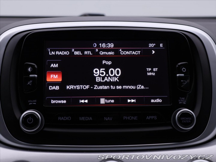 Fiat 500 500X 1,6 i 81kW Xenon Nav 2017