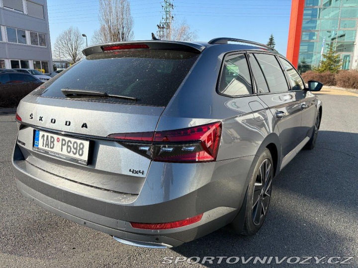 Škoda Superb 2,0   147kw, 4x4, tažné, 2023
