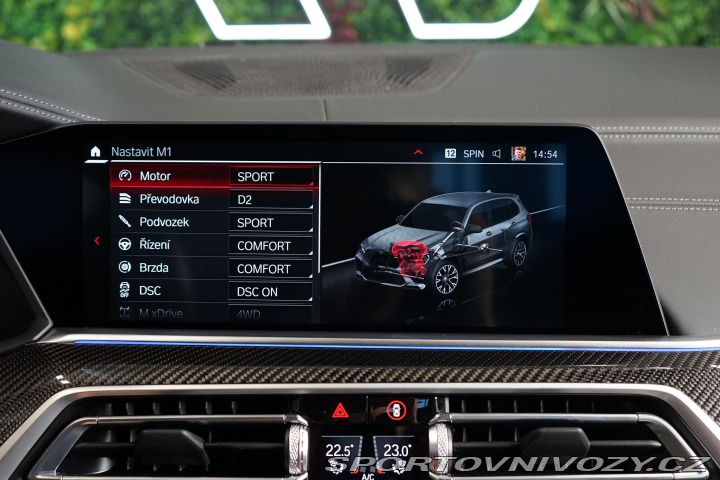 BMW X5 M Compe Masáž Pano Taž. Z 2023