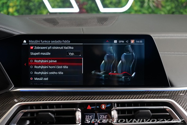 BMW X5 M Compe Masáž Pano Taž. Z 2023