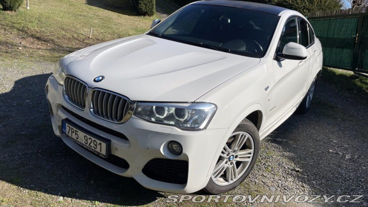 BMW X4 3,0   automat, 4x4, výkon 2018