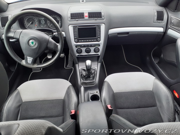 Škoda Octavia RS 2.0TFSi, poctivě servisov 2007