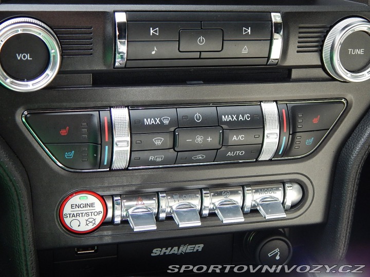 Ford Mustang PŮVOD ČR-17 000KM-DPH 2016