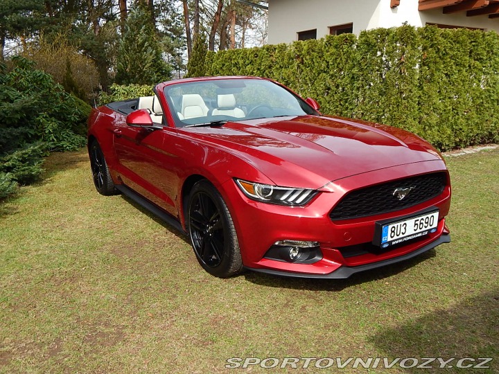 Ford Mustang PŮVOD ČR-17 000KM-DPH 2016