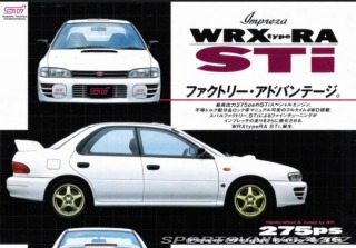 Subaru Impreza STi Type RA2 závoďák 1994