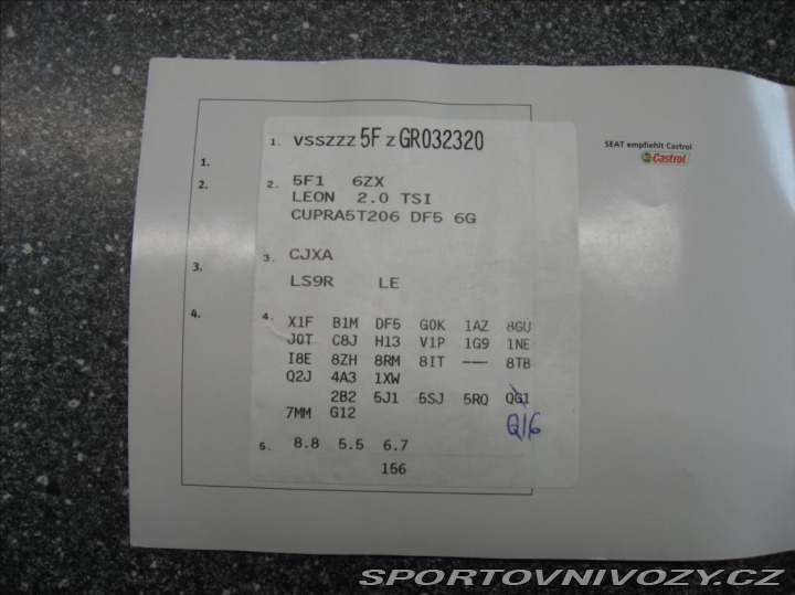 Seat Leon 2,0 TSI 280PS Cupra M/T 2015