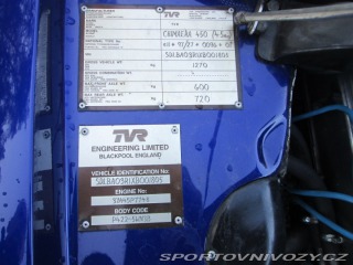 Ostatní značky Ostatní modely TVR Chiamera 450 1999