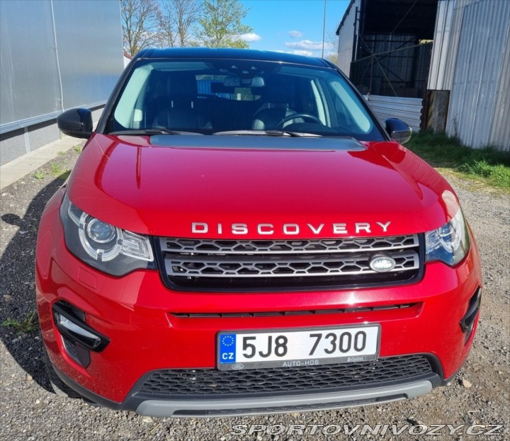 Ostatní značky Ostatní modely Land Rover Discovery Sport 2,0 TD4 SE Automat – 11 2016
