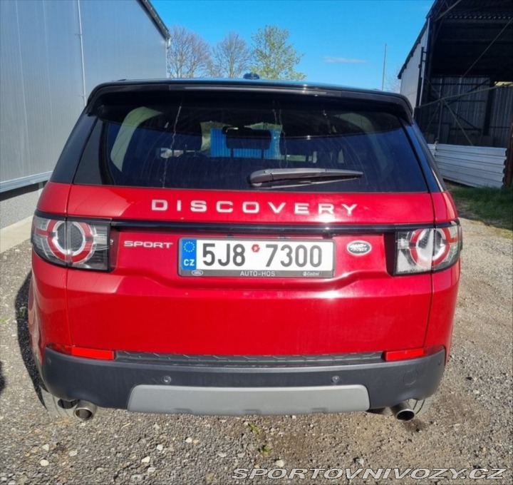 Ostatní značky Ostatní modely Land Rover Discovery Sport 2,0 TD4 SE Automat – 11 2016