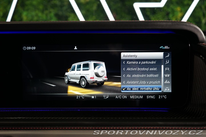Mercedes-Benz Ostatní modely Třídy G 63 AMG Masáž Nez.Top Burm 2021