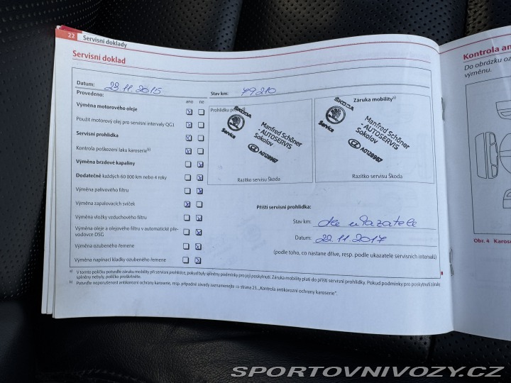 Škoda Octavia RS DSG RS 2,0 TFSI 147KW STK 2011