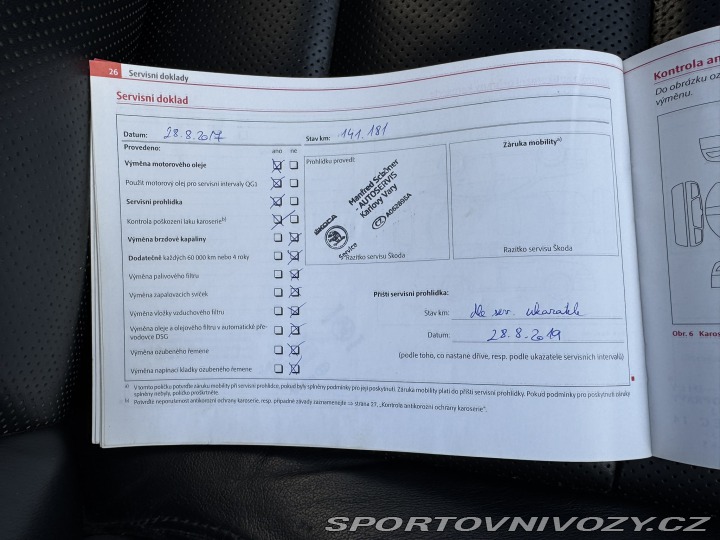 Škoda Octavia RS DSG RS 2,0 TFSI 147KW STK 2011