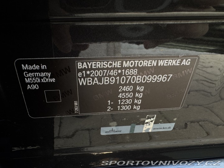 BMW 5 M550I 2017