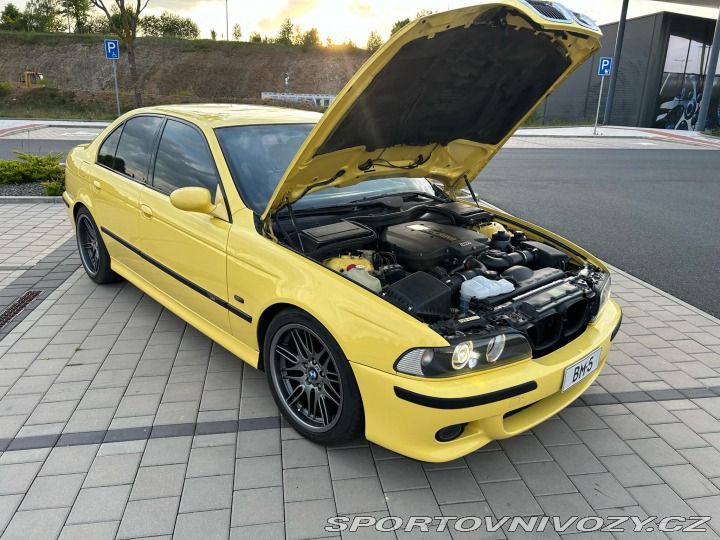 BMW M5 e39, dakar yellow 2000