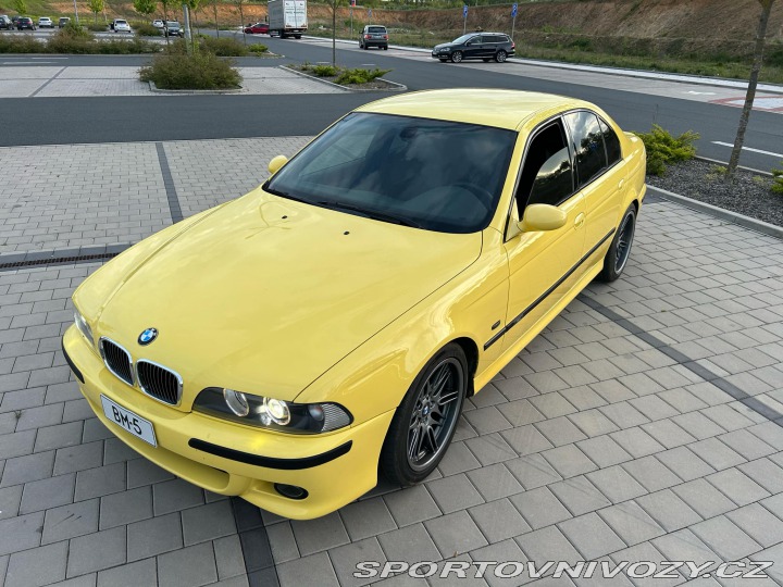 BMW M5 e39, dakar yellow 2000