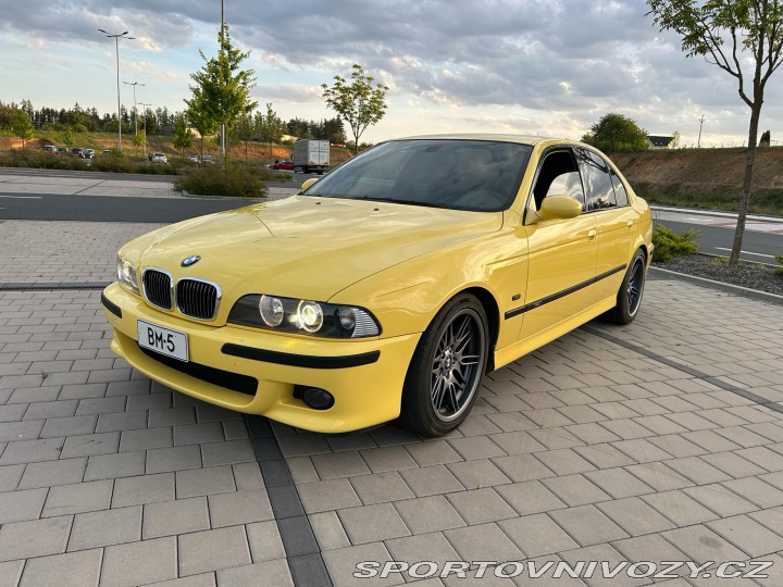 BMW M5 e39, dakar yellow 2000
