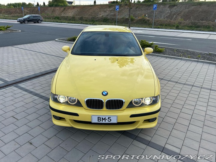 BMW M5 e39, dakar yellow 2000