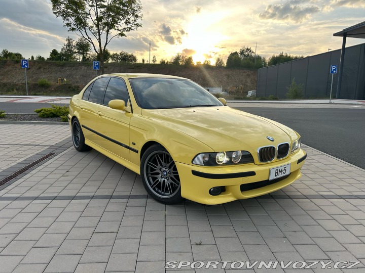 BMW M5 e39, dakar yellow 2000