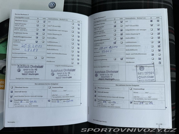 Volkswagen Golf GTI 2,0TSI 155kW DSG SERV 2009