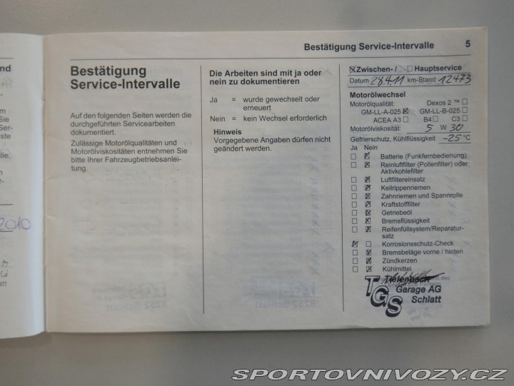 Opel Astra 1,6 Turbo Automat REZERVA 2010