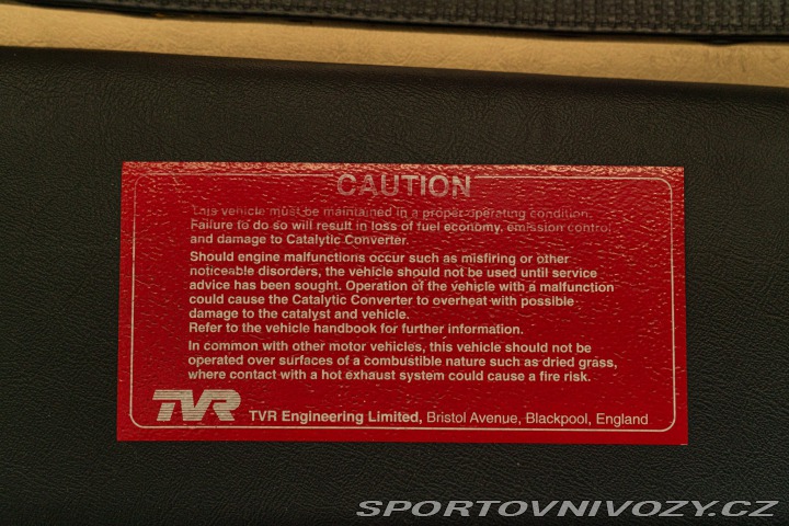 Ostatní značky Ostatní modely TVR CHIMAERA 1994